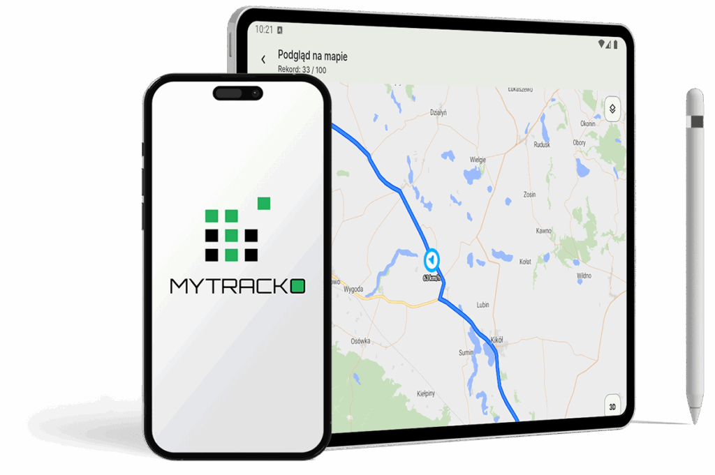 Aplikacja Mobilna - MYTRACKO